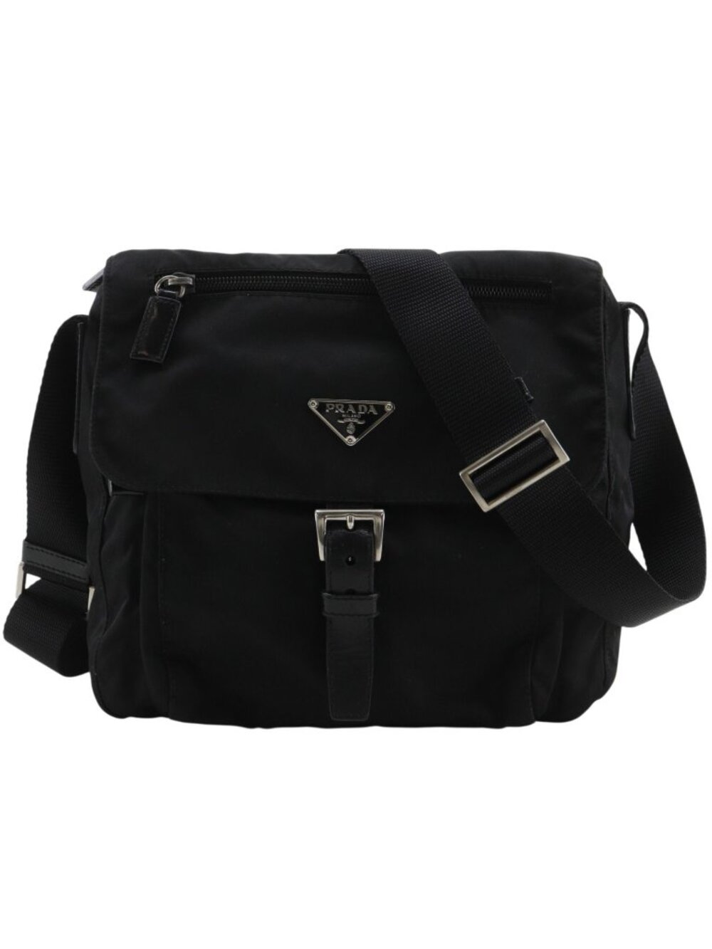 Prada Nylon Black Shoulder Bag